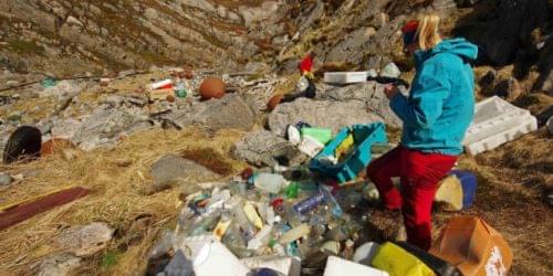 Utgifter til å bli kvitt avfallet fra strandryddeaksjonene dekkes av en refusjonsordning, men den omfatter ikke avfall fra ryddeaksjoner på land. Foto Bo Eide