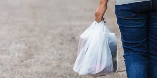 Siden oppstarten i 2018 har plastposekronene summert seg til 1,1 milliard kroner hos Handelens Miljøfond. Foto: Shutterstock
