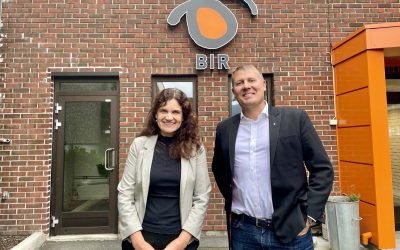 BIRs konsernsjef Borghild Lekve og styreleder Aslak Sverdrup er klare for å gå videre med planene for å realisere et karbonfangstanlegg ved BIRs forbrenningsanlegg i Rådalen.