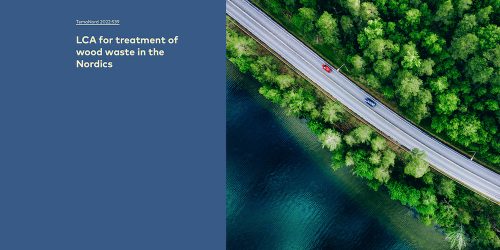 Nordisk ministerråd har bestilt rapporten som gir ny kunnskap om hvordan treavfall kan utnyttes bedre og inngå i sirkulær økonomi.