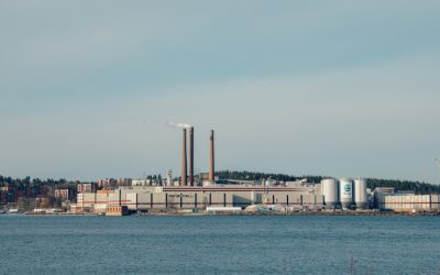 Re:NewCell AB i Sunsvall i Sverige som resirkulerte cellulosebasert tekstilavfall til såkalt Cirkulose begjærer seg konkurs. Foto Alexander Donka