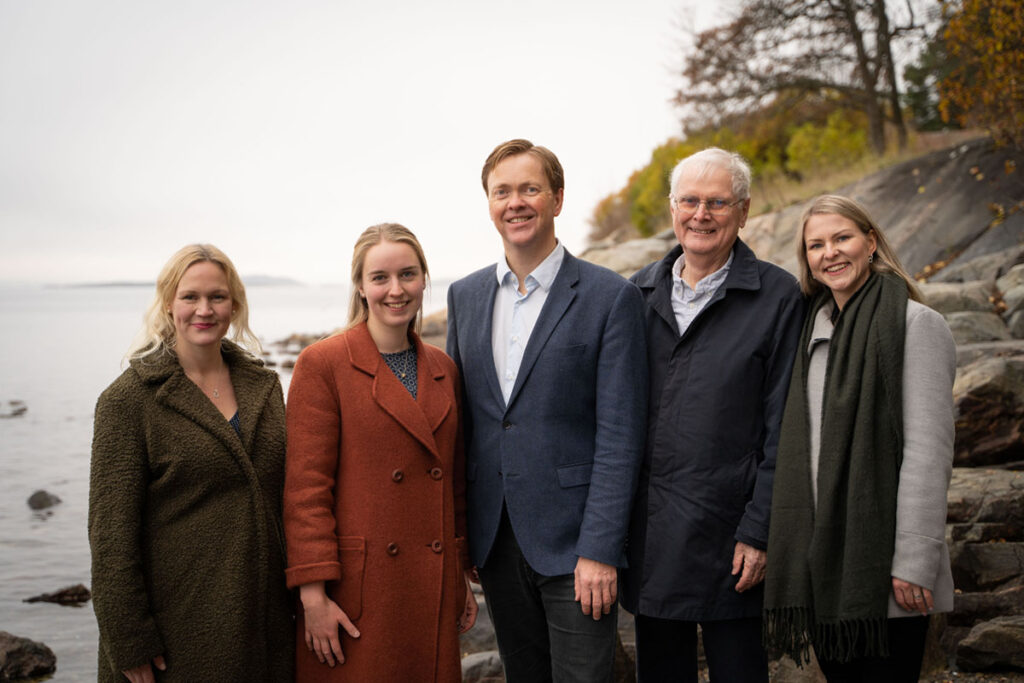 Mirja E. Ottesen, Kristin Runde, Sverre Valde (daglig leder), Eirik Wormstrand og Guro K. Milli-Solheim.